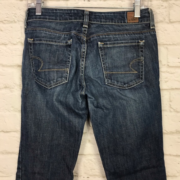 American Eagle 77 Straight Leg Relax Jeans 2 Short - Picture 3 of 6
